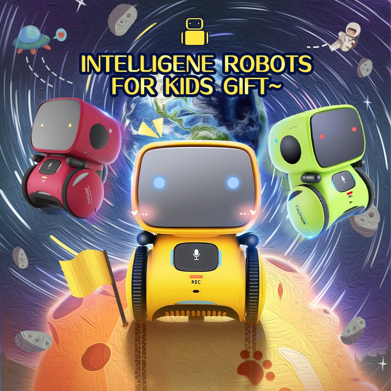 Russian Language toy Cute robot voice control Dance Sing Repeating Recorder Touch Control Intelligent Robot for kids