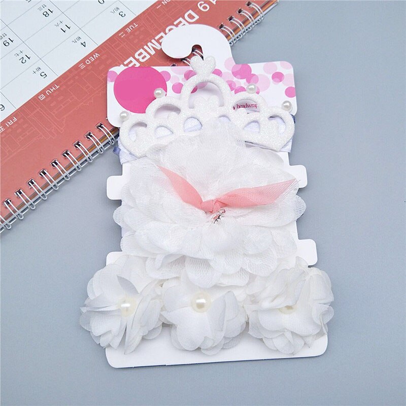 Baby Meisje Hoofdbanden Parel Bloem Pasgeboren Haarband Baby Hoofdband Haaraccessoires Haarband Fotografie Props