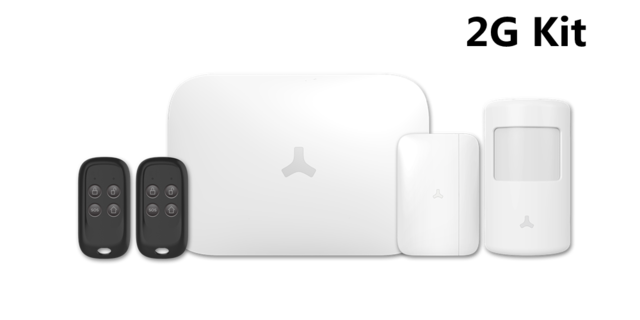Sistema de alarma de intrusión, ALARMA DE SEGURIDAD PARA EL HOGAR inalámbrico con WiFi, GSM, aplicación inteligente, compatible con Alexa, Google Home, Control por voz