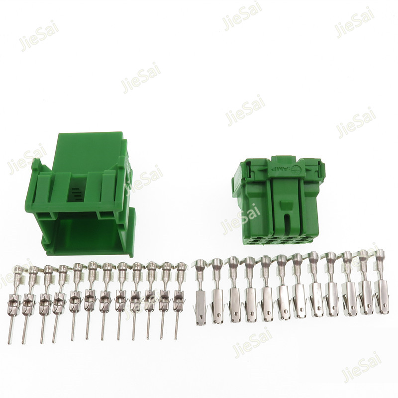 12 Pin 1-967627 8-968972-1 Auto Car CD Player Plug Wire Socket Female Male Connector