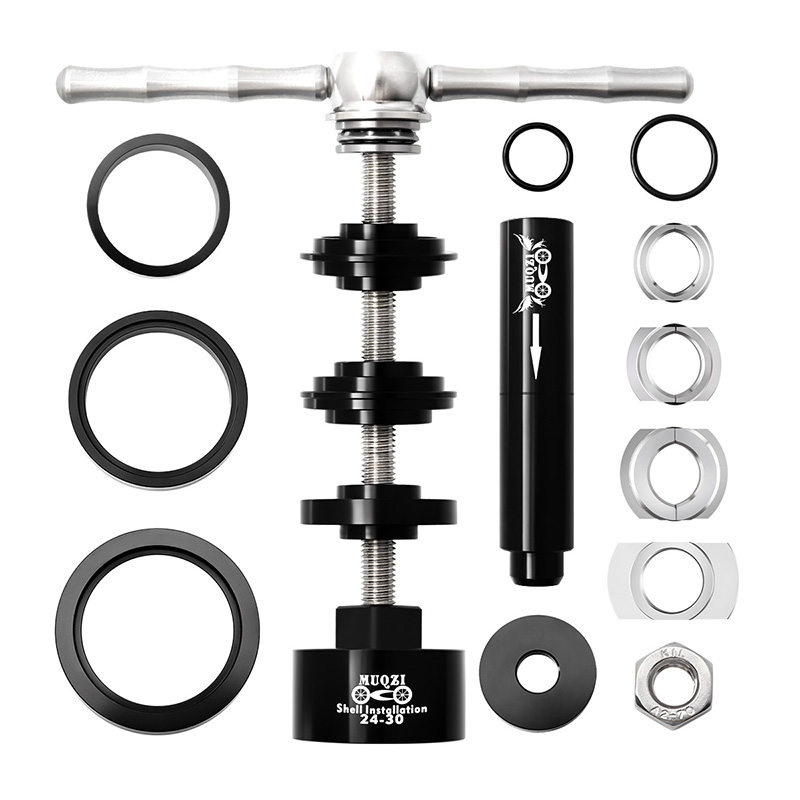 MUQZI Bike Tool Kit Bottom Bracket Install and Removal Tool Bicycle Bottom Bracket Bearing Remover For BB86/BB30/BB91/BB92/PF30: WHITE