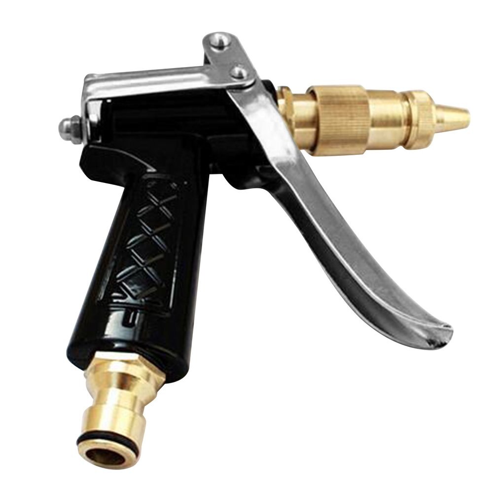 Verstelbare Koperen Mondstuk Slang Spuitpistool Tuinslang Water Druk Guns Water Sproeier Voor Tuin/Auto 'S Voertuigen Wassen
