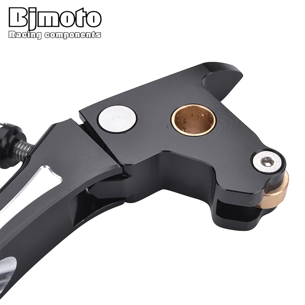 Bjmoto cnc motorsykkel justerbare bremse clutch hendler for harley touring street glide spesielle flhxs flhx flhtk flhtcu