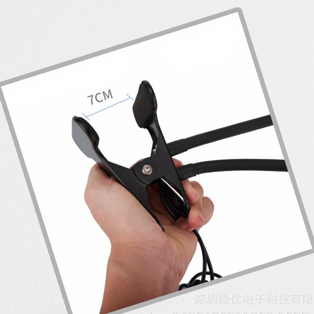 Monopod Mount Bracket with LED Ring Flash Light Lamp Tabletop Stand Tripods Clip with Mobile Phone Holder Overhead shot