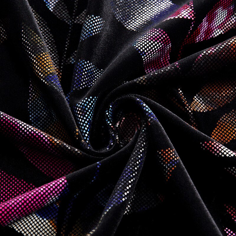 Herren Luxus Gold Samt Hemden Herbst Helle Farben Velours Kleidung Lange Hülse Männlichen Blumen- Samt Kleider Freies