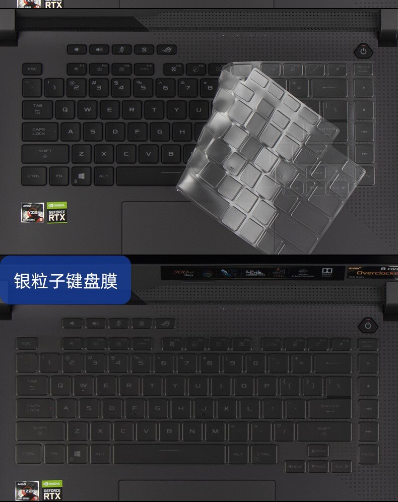 15.6" Game Laptop Keyboard Cover For ASUS ROG Strix G15 G513 G513Q G513QM G513X G513QR G513QY G 15 TPU Skin Clear Protector