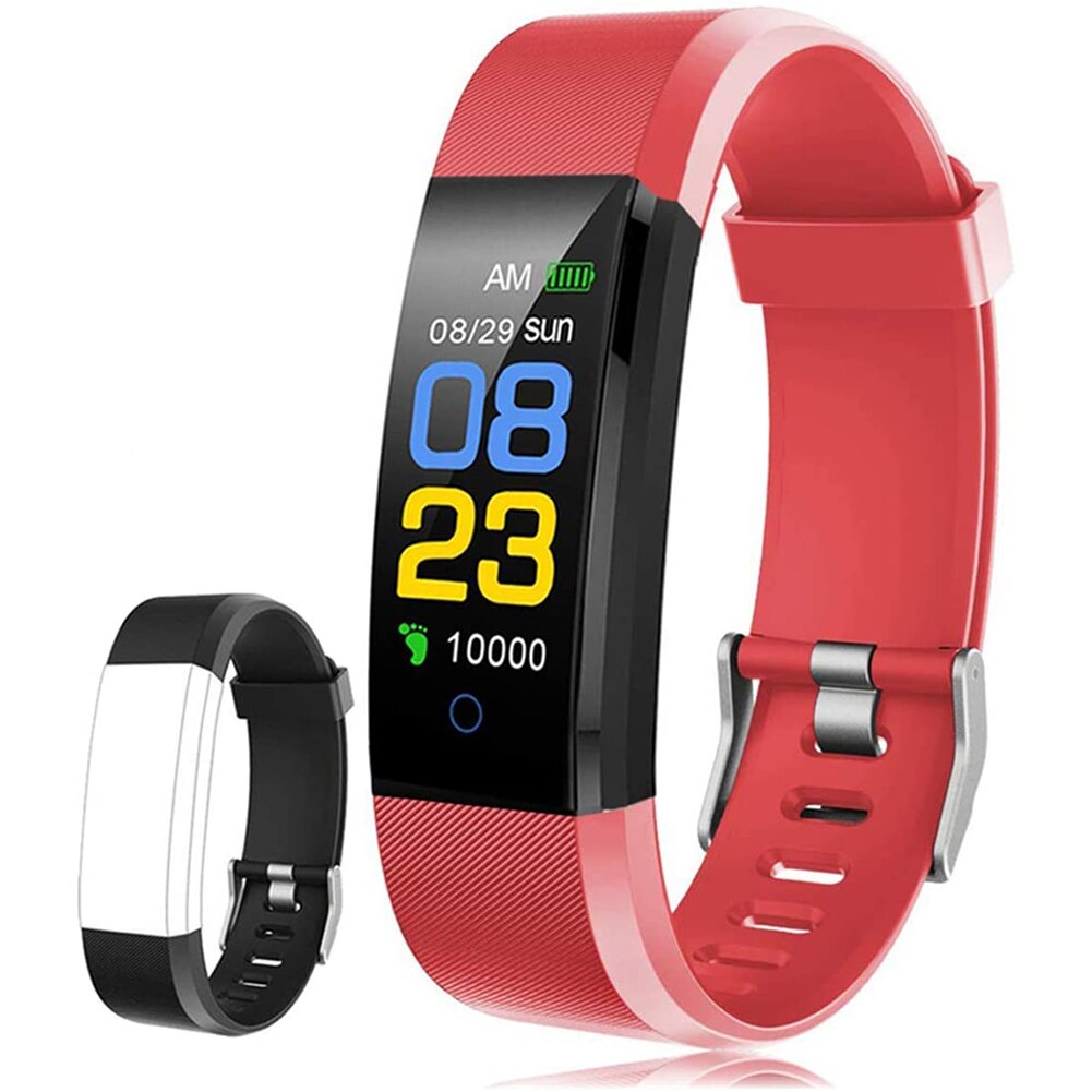 115 plus intelligentes sport-handarmband wasserdichtes blutdruckmessgerät