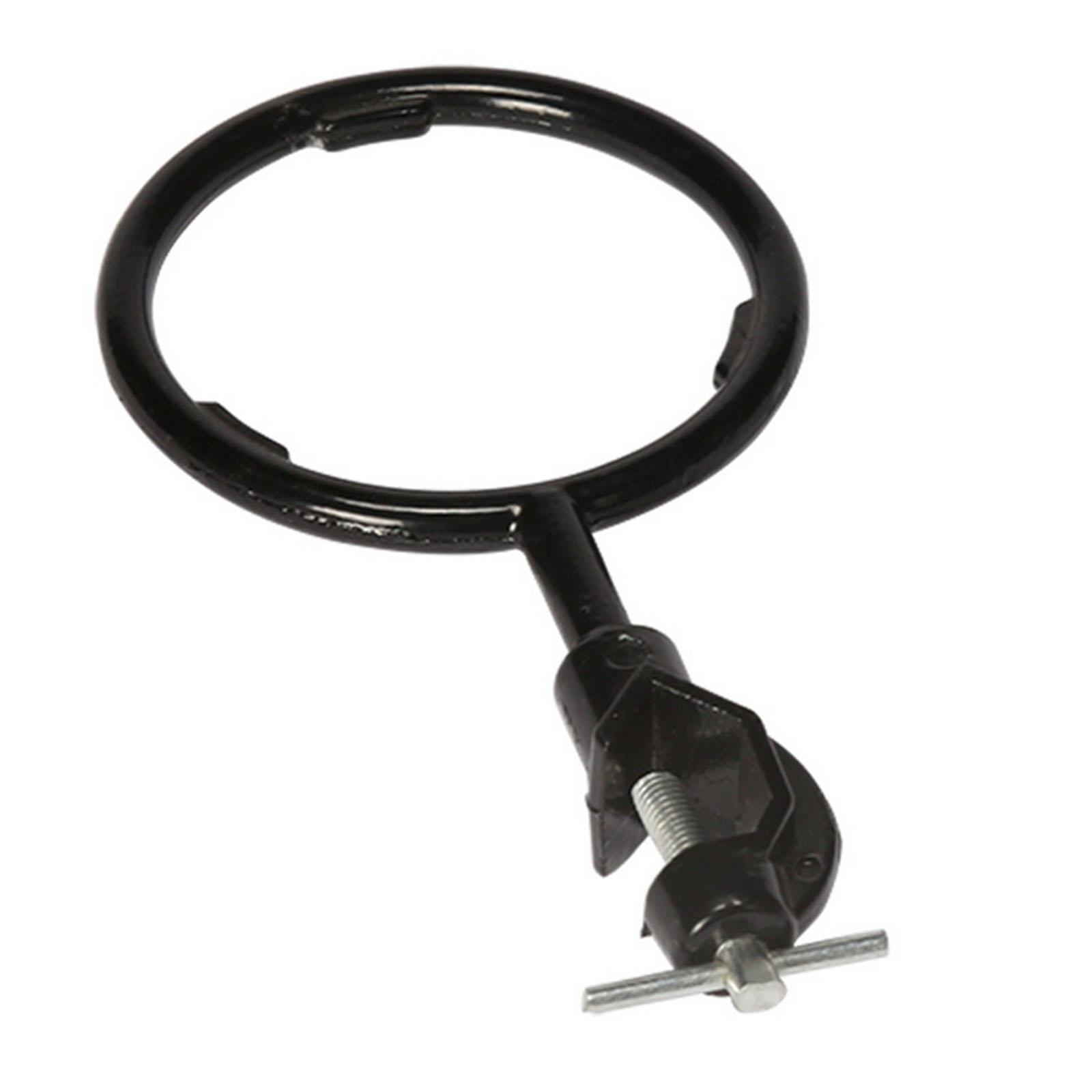 50/70/90mm Inner Diameter Lab Iron Support Stand Ring Burner With Clamp