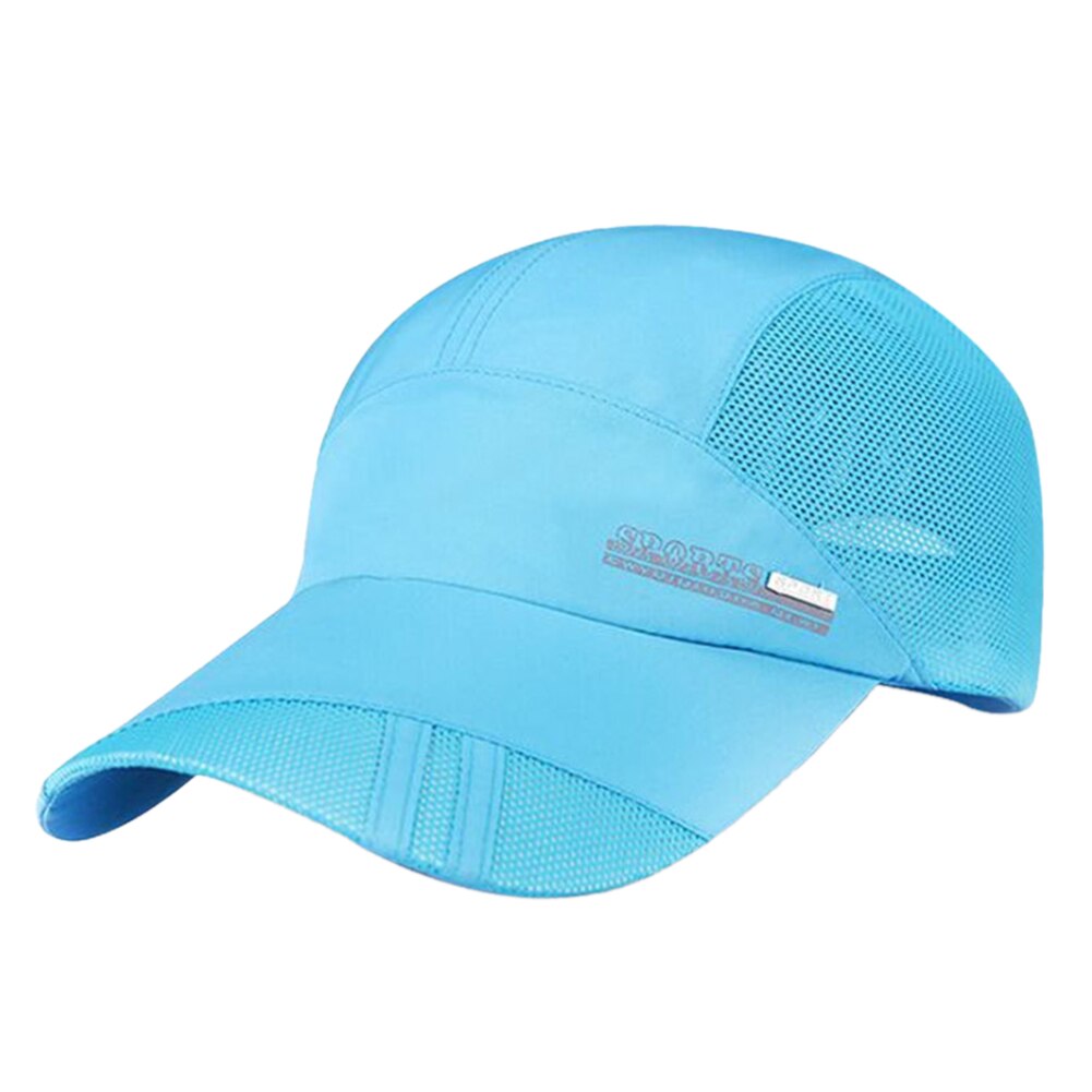 Summer Men Women Anti-UV Quick-drying Baseball Cap Breathable Outdoor Sports Hat