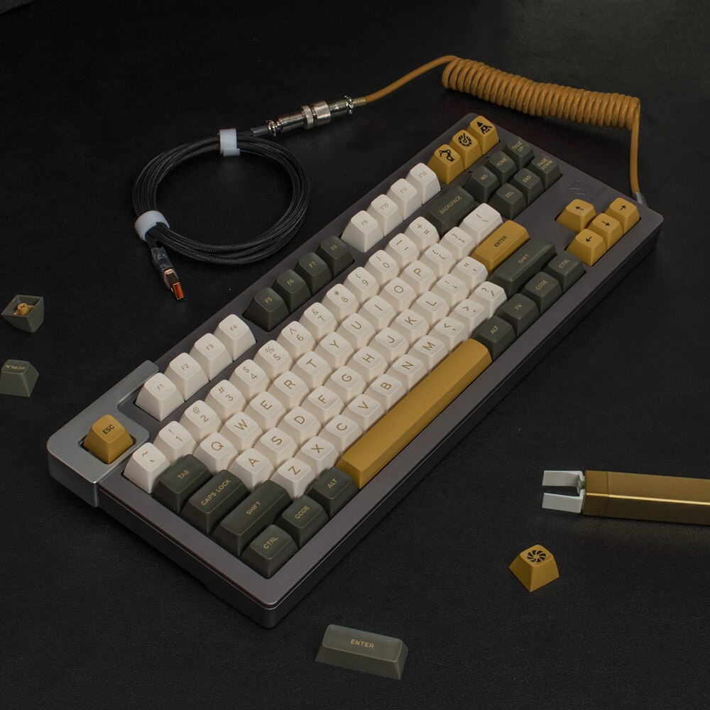 Sa mg hvide keycaps double shot keycap sa profil 172 nøgle med iso enter 7u mellemrumstasten til spil mekanisk tastatur hhkb eu