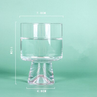 Jarra de cristal, jarra para agua cliente, hervidor frío, contenedor de jugo, botella de vidrio, bote de agua fresco, café, té, bebida para Cocina: Clear Cup