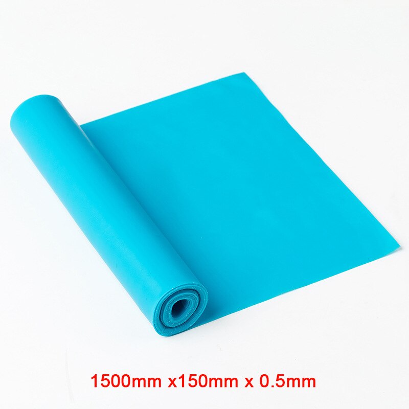 Elastic Resistance Bands Workout Equipments Expander Stretch Exercise Rubber Band Training Fitness Equipment Pull Rope Strength: blue