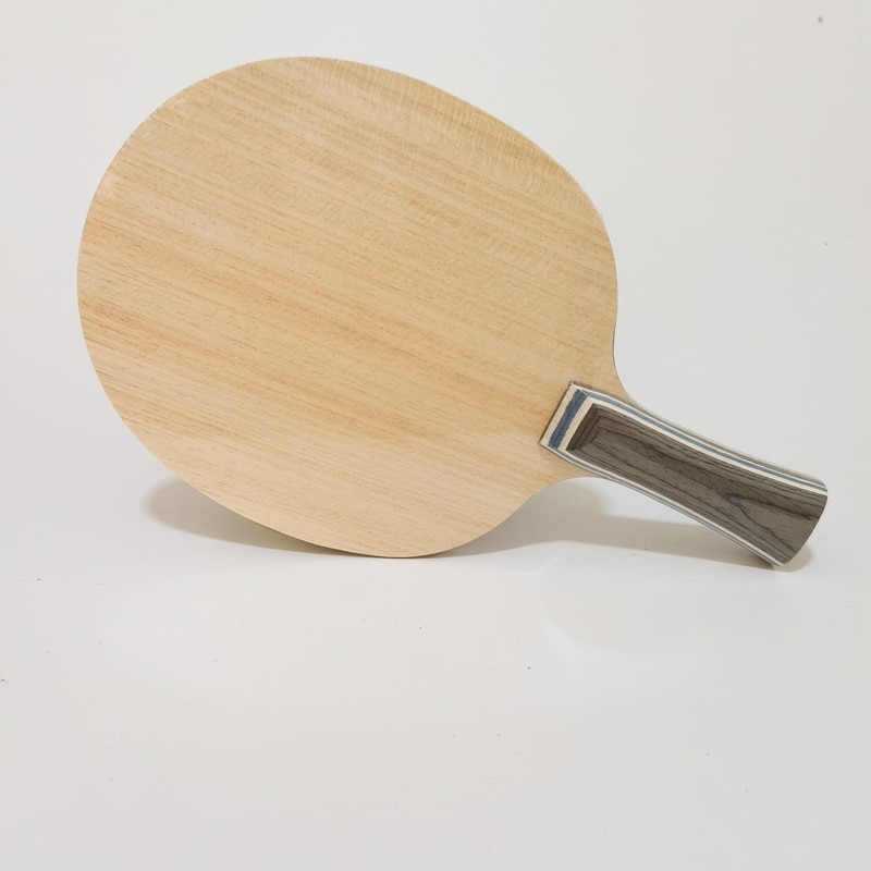 Professionele Carbon Tafeltennis Racket Blade 5 lagen pure hout en 2 lagen arylaat carbon viscaria FL ping ping balde