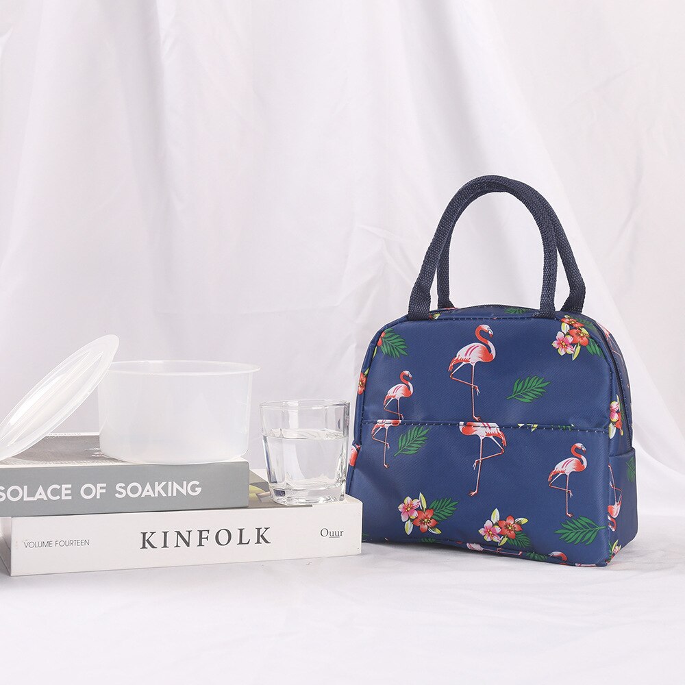 Fabrikant Direct Levert Thermische Isolatie Hand Lunch Tas: Blauw