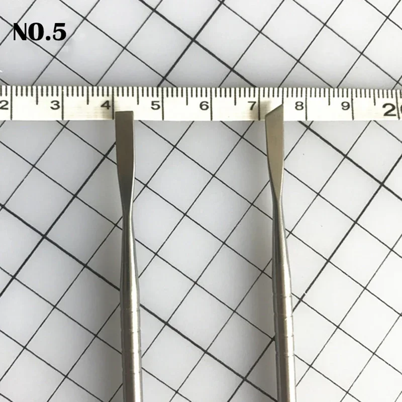 Roestvrij Staal Zachte Aardewerk Klei Gesneden Gereedschap Sculptuur Beeldhouwen Mes Graveren Accessaries Enten Voor Modeling 1 Pcs: NO.5