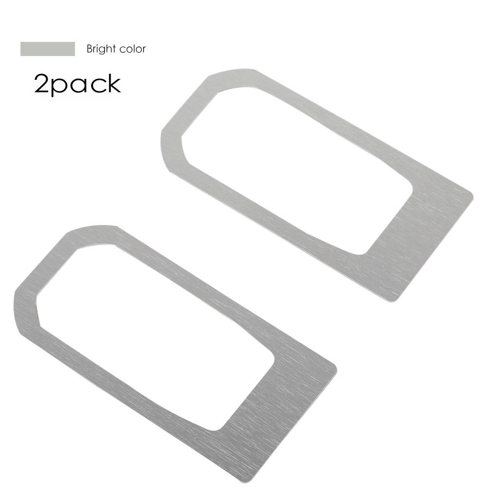 Hood Catch Latch Locking Lock Decoration Trim Cover for Jeep Wrangler JL Sliver for Jeep Wrangler JL