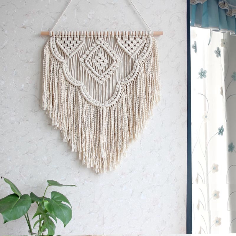 8mm Natural 100% Fios de Algodão Trançado Corda de Cânhamo para Embalagem Do Presente DIY Handmde Craft Costura Decorativa Bouquet Home Decor Fio