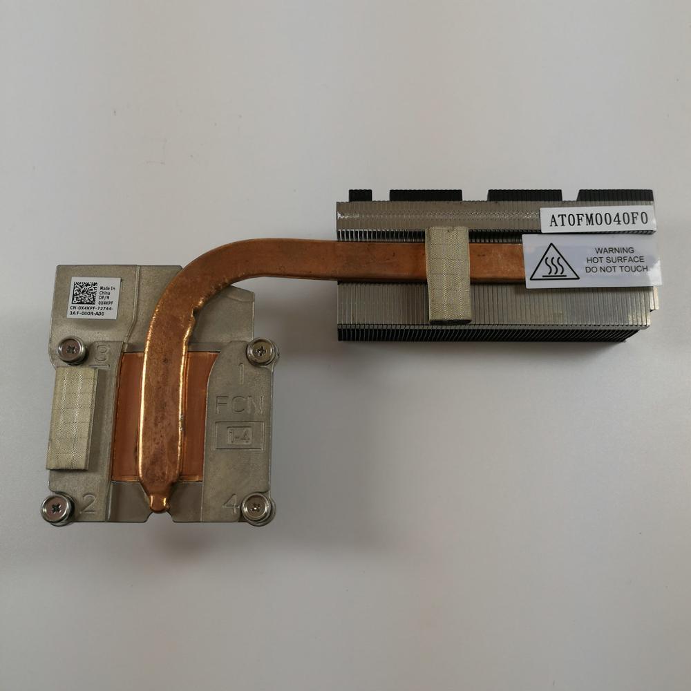 Original For Dell ALIENWARE 18 M18X R1 R2 CPU Heatsink Cooling CN-0HD9NJ HD9NJ AT0FM0060F0 XHW5W X4KPF AT0FM0040F0 Module: CN-0X4KPF