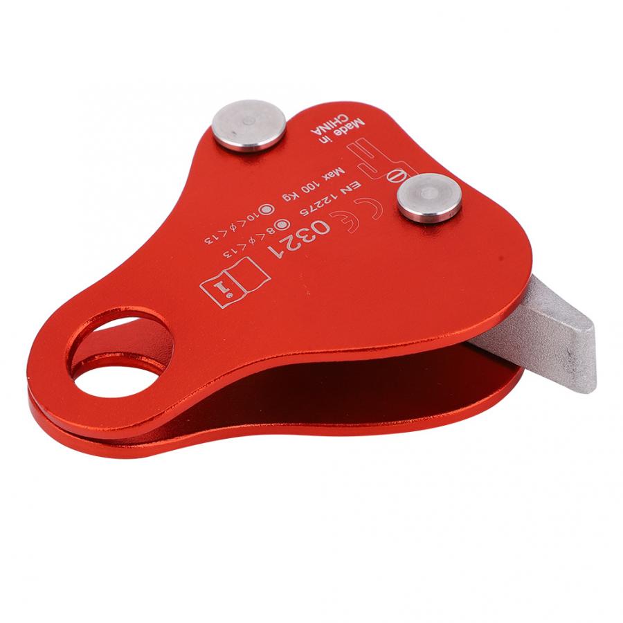 Climbing Equipment Outdoor High Altitude Rope Grab Safety Device Lock Equipment for Rock Climbing Mountaineering Outdoor