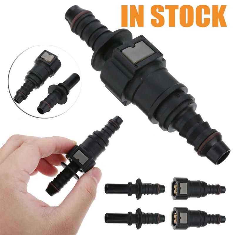 7.89/9.89/11.8 Auto ligne de carburant tuyau coupleur dégagement rapide connecter voiture Nylon ligne de carburant caoutchouc tuyau coupleur système d'alimentation en carburant