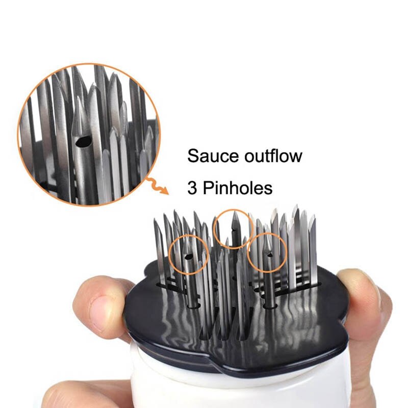 Multi-fonction viande attendrisseur aiguille Steak viande injecteur Marinade saveur seringue Gadgets de cuisine outils de viande