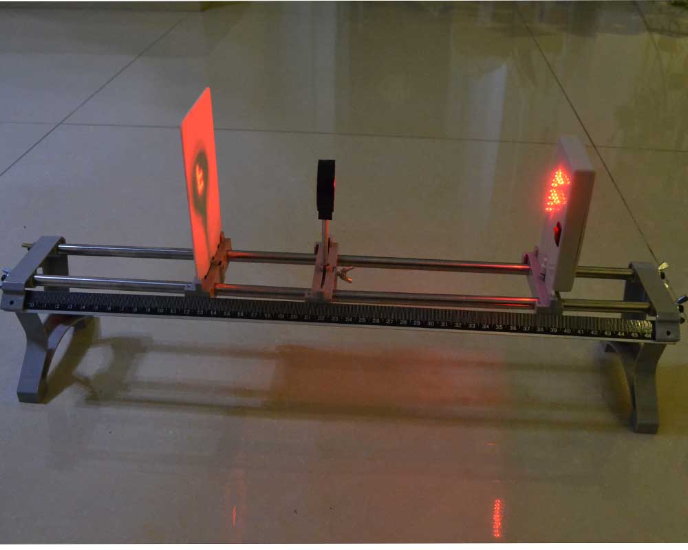 junior Esperimenti di Fisica Ottica Lente scatola Principio Dimostrazione Insegnamento Attrezzature Professionali F Sorgente di Luce M-1526