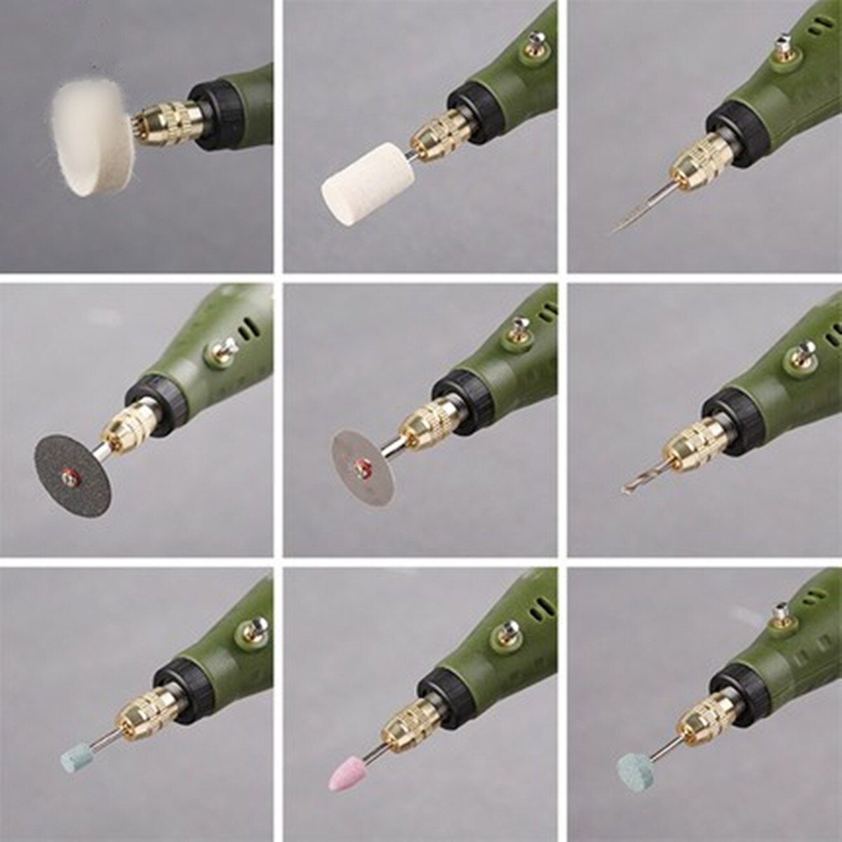 Electric Grinding Set 12V Mini Multifunction with Accessories Carving Pen Art Jewellery Miniature Engraving Machine Grind Tools