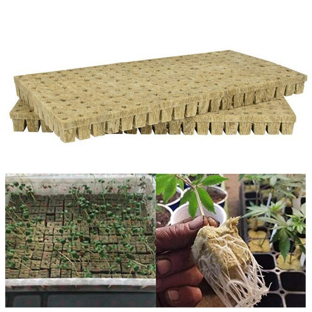 2 stk gaeden hydroponics frøplante vokse blokke kultur base medium jordfri plantning