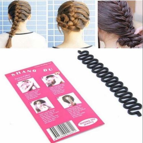 Uds.-trenzador de pelo de araña, clips de pelo hechos de banda, herramientas de estilismo de cabello trenzado, trenza ciempiés, herramienta de Belleza del cabello