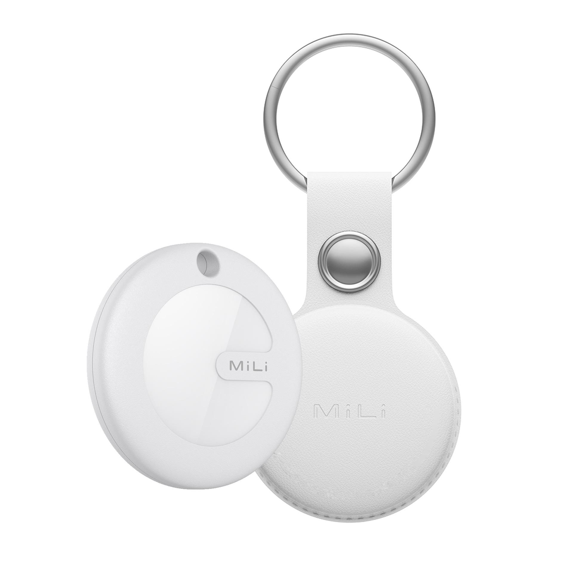 MiLi Smart Tracker Mitag Anti-Lost Device Elderly Kids Finder Bluetooth Locator Mobile Key Pet For Android Google Find My Device: Red