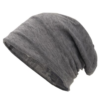 Frühling Frauen Männer unisex Gestrickte Winter Kappe lässig Mützen Einfarbig Hüfte-hüpfen schnappen schlapp Skullies Motorhaube Mütze Hütte gorro: grau