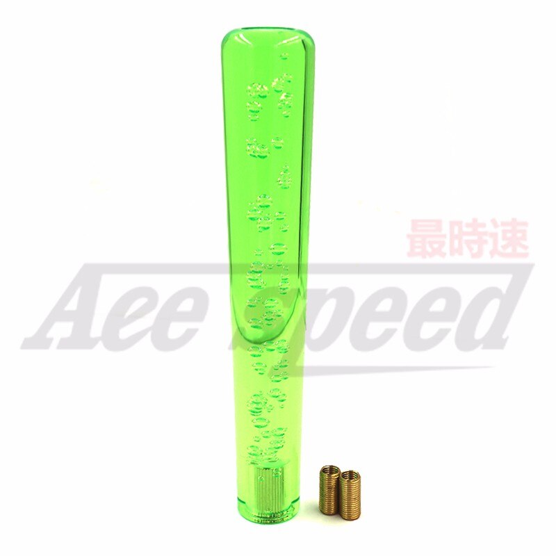 Car JDM Shift Knob Universal For Auto Manual Stick 25cm Gear Shifter Crystal Bubble Red Blue Green purple Transparent