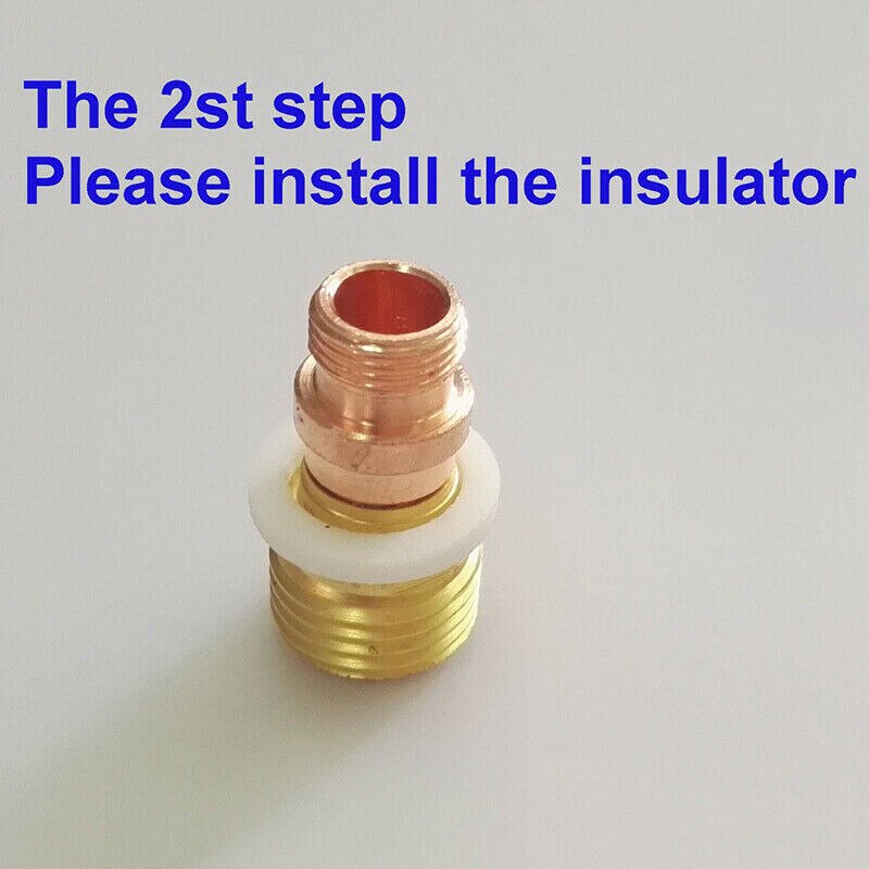 8pcs Kit For WP-17/18/26 TIG Welding Torch Stubby Gas Lens #12 Heat Glass Cup Repalacement Tools Welding Accessories