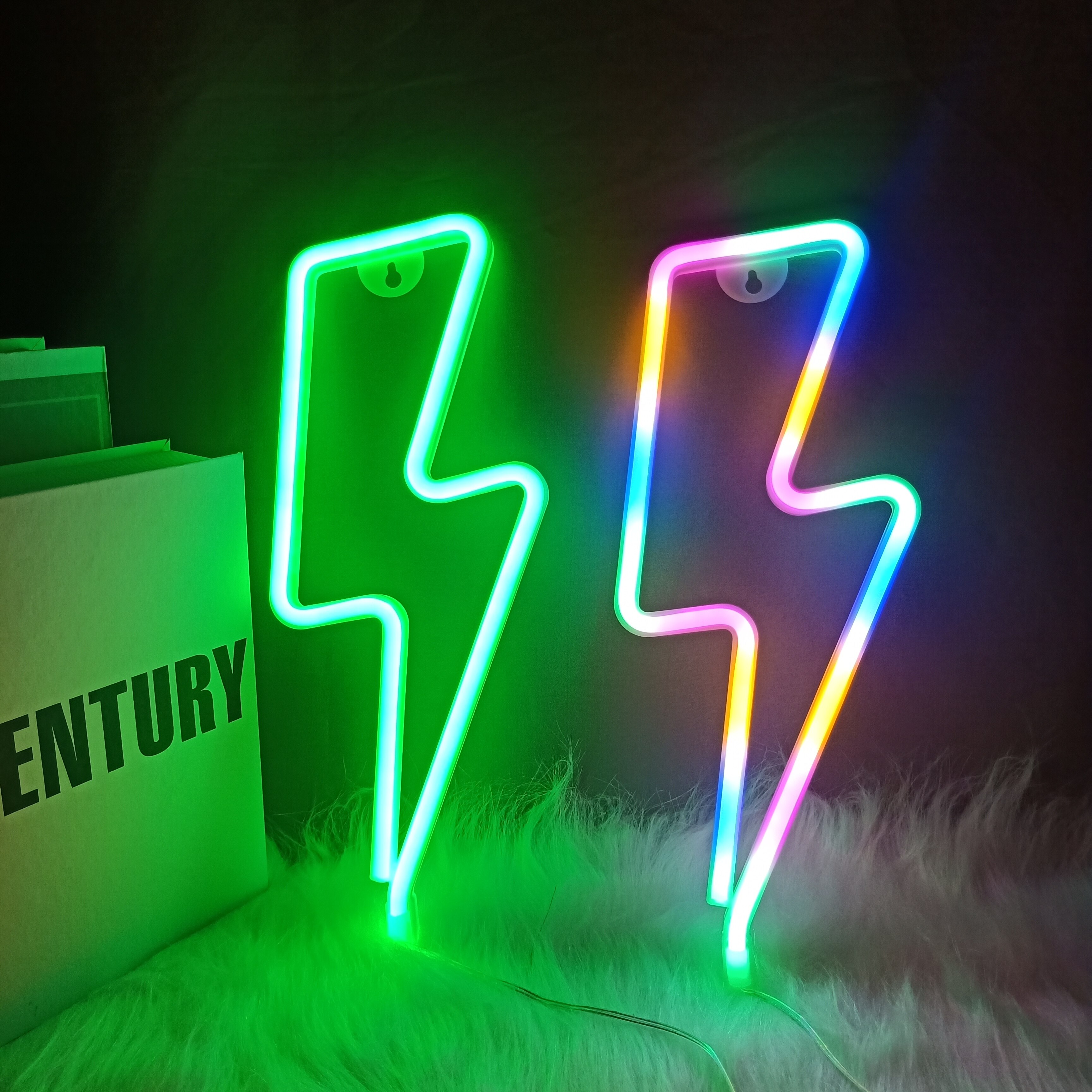 Lightning Led Neon Sign Muur Nachtlampje Usb Batterij Operated Tafellamp Voor Thuis Slaapkamer Party Wedding Decor Kids