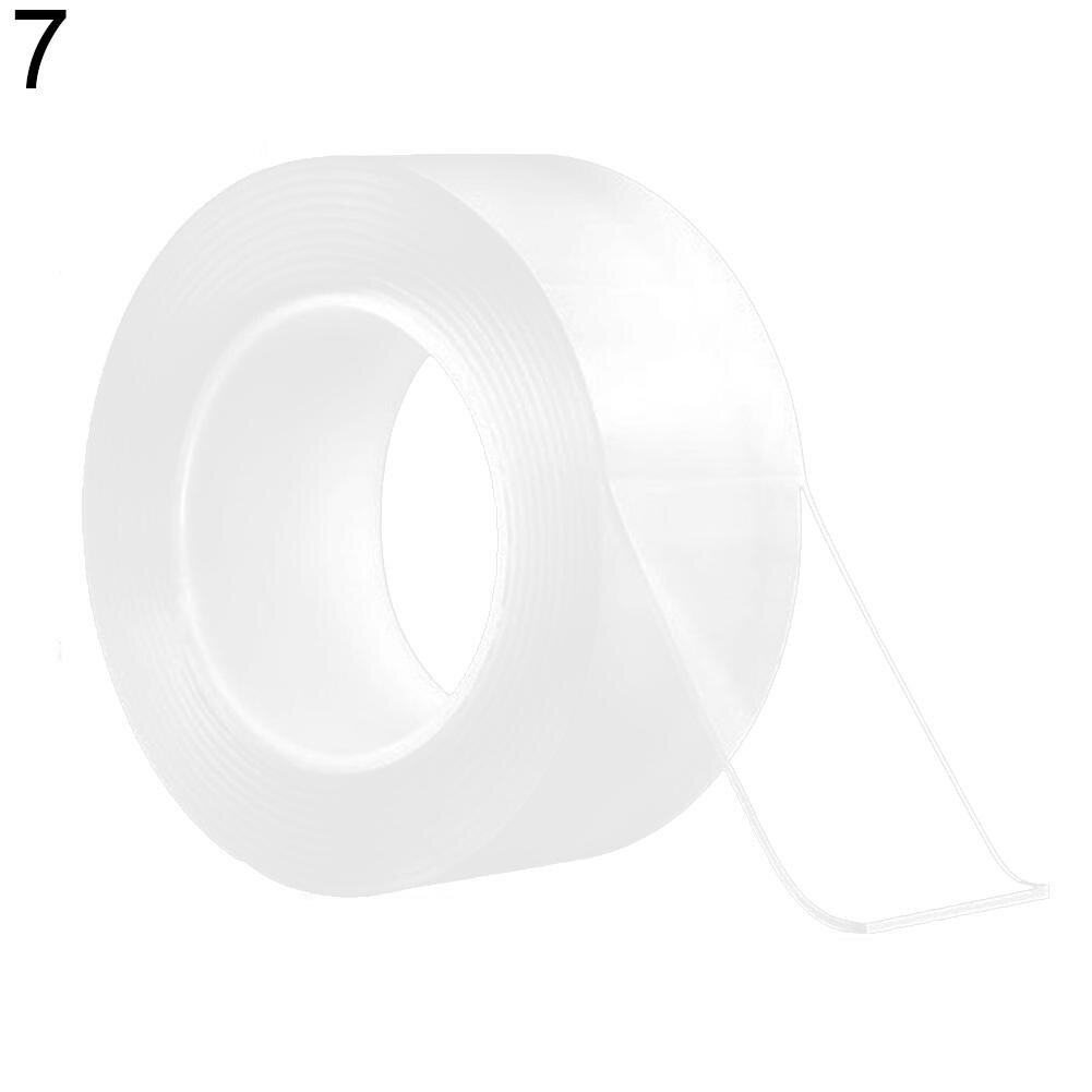 SALES! 2mm Multiuse Transparent Thick Washable Double-sided Adhesive Tape: 25mm 3m 2mm