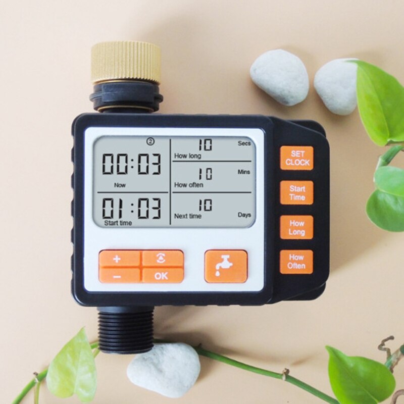 Automatic Watering Sprinkler System Irrigation Controller Programmable Digital Faucet Timer Battery Operated Accessories