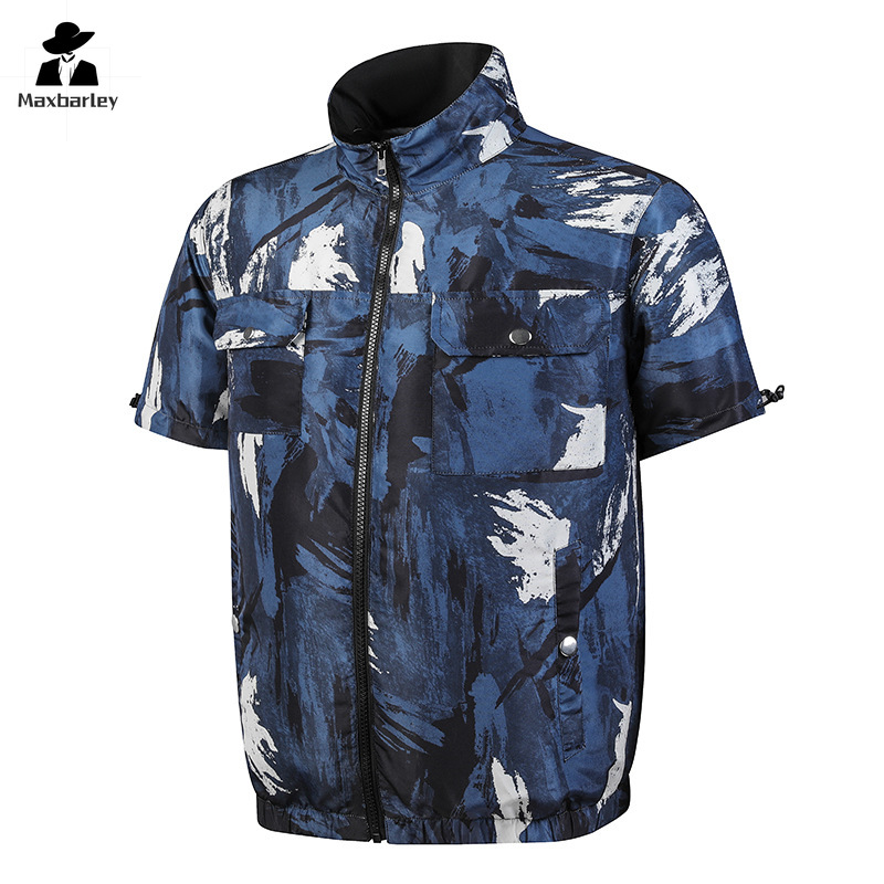 Koelvest met Ventilator - Oplaadbare Airconditioning Kleding voor Hoge Temperaturen Werk, Vissen, Camping