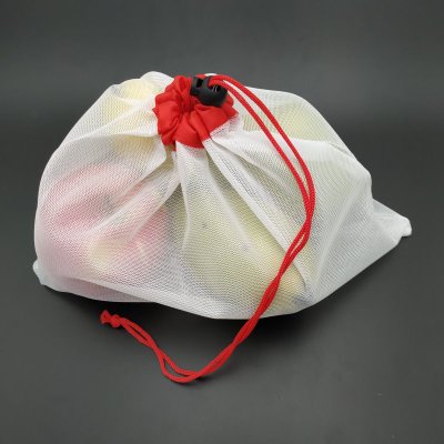 12 reusable mesh produce bags, washable, eco-friendly bags for grocery shopping, storage of fruits, vegetables, and toys