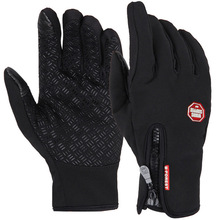 Gants de sport unisexe pour écran tactile, thermique et pour l'hiver, cyclisme, vélo, Ski, Camping en plein air, randonnée, moto, doigt complet