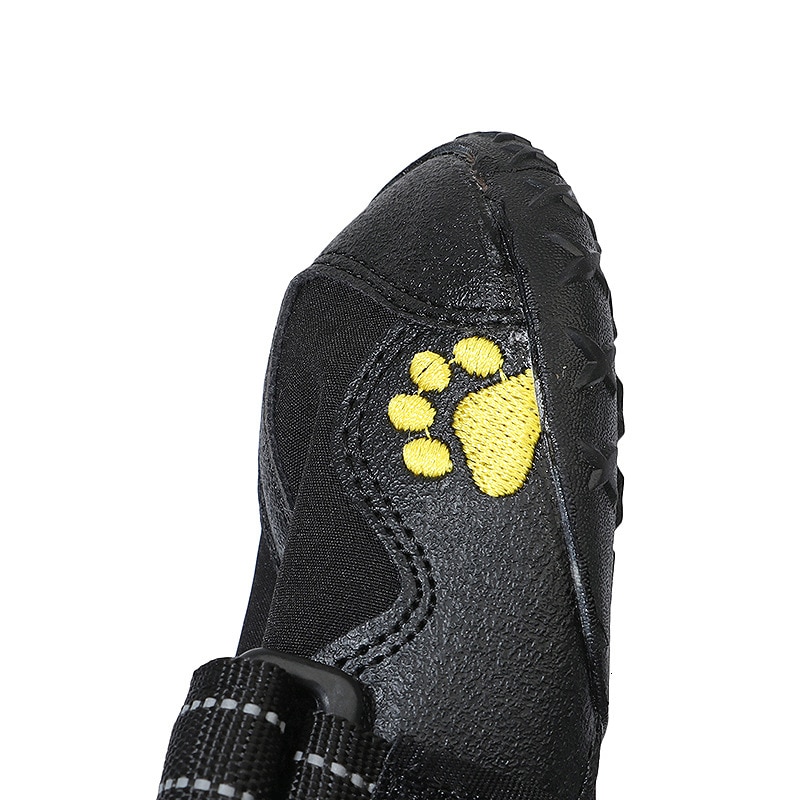Benepaw Antislip Hund Schuhe Wasserdicht Reflektierende dauerhaft Kleine Mittel groß Hund Stiefel draussen drinnen Einstellbare Haustier Pfote Schutz