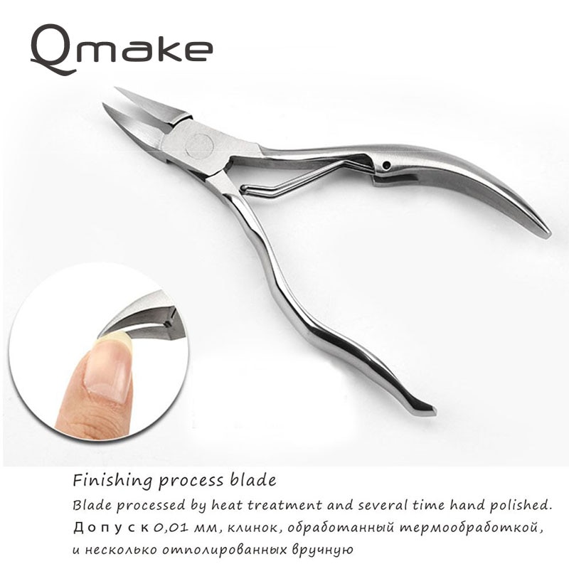 Stainless Steel Toe Nail Cuticle Scissors Pliers Feet Care Nail Clippers Trimmer Cutters Paronychia Nippers Manicure Remover