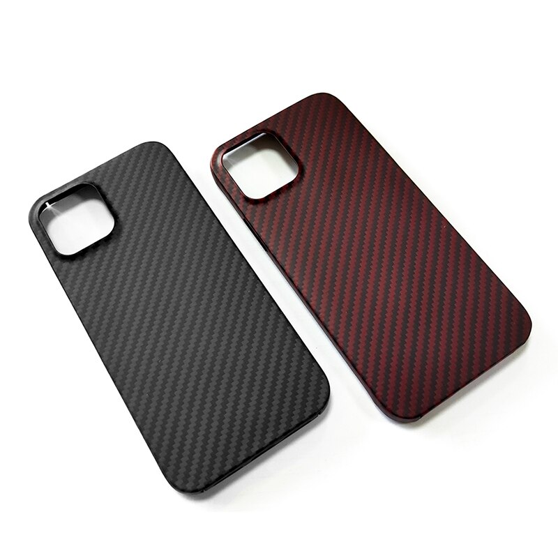 Aramid Fiber Carbon Fiber Case Voor Iphone 12Mini 、 Iphone 12 、 12 Pro 、 12Pro Max Gevallen Matte Aramid Fiber Ultra Dunne Telefoon Cover