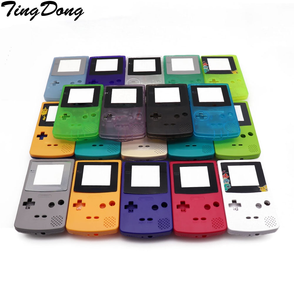 TingDong 1pcs Housing Shell Cover for Nintend GameBoy Color for GBC Housing Case Pack