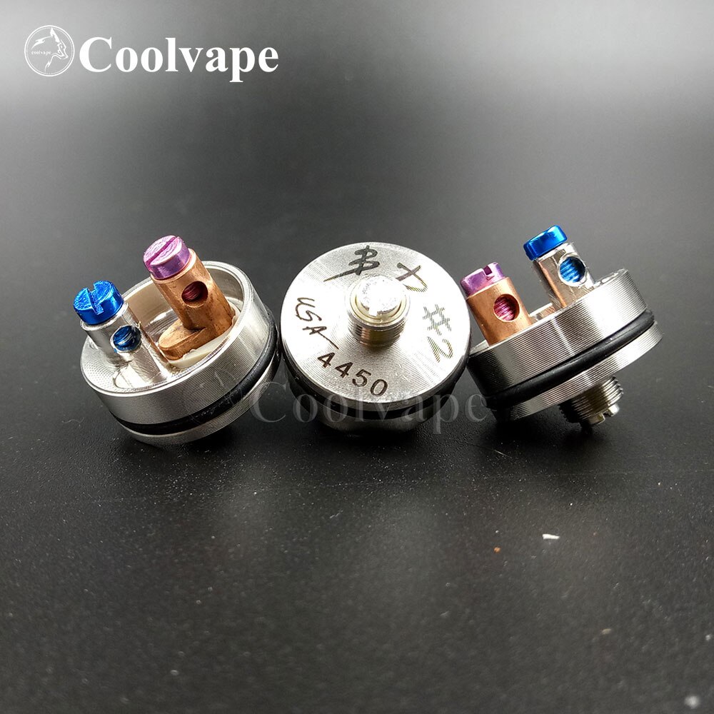 coolvape Comp Lyfe rda 24mm brass red copper material e-Cigarette Atomizer Tank Atomizer rda