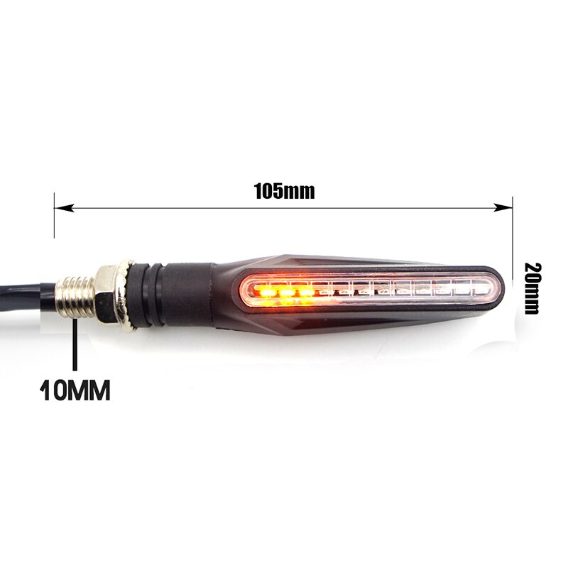 Motorrad LED Blinker vorne und hinten lichter mit flexibel blinkende FÜR Suzuki ltz 400 gsr 600 Bandit 600 ltr 450 Bandit 400