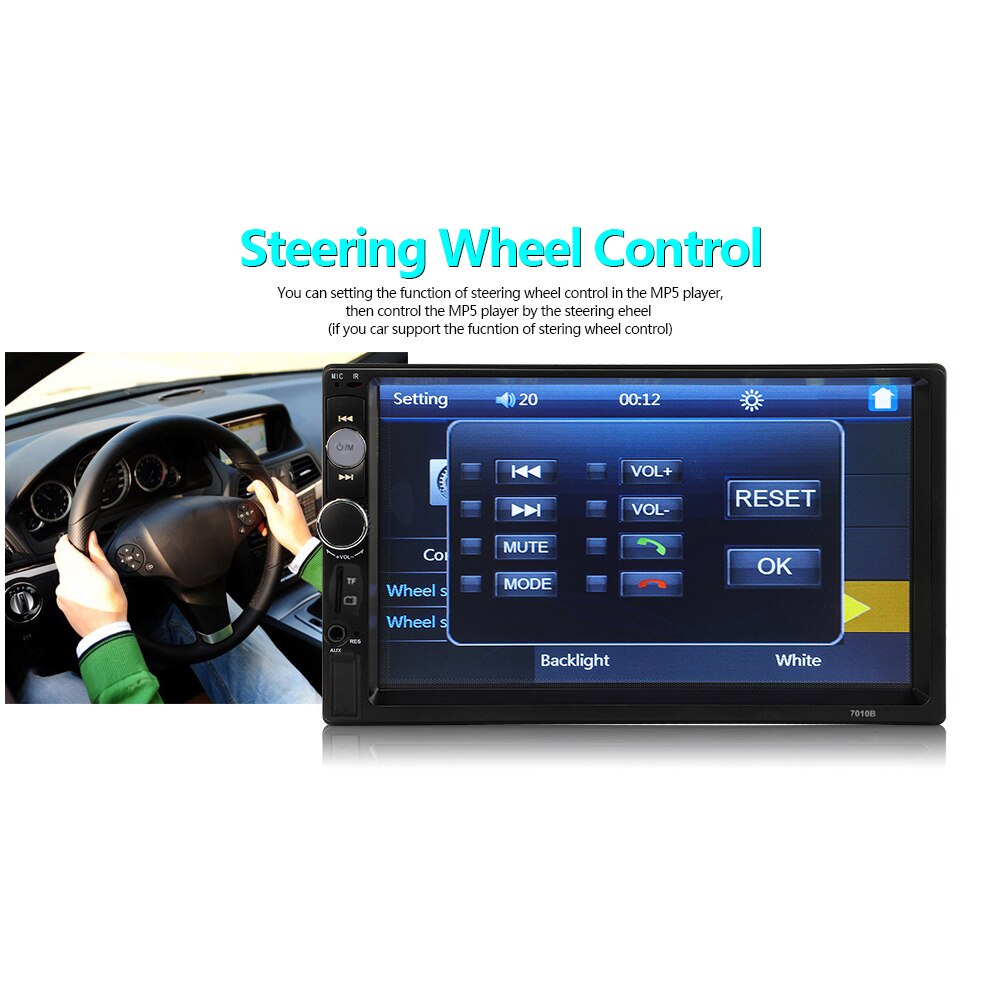 2 Din Stereo Receiver 2din Car Radio Autoradio 7-inch Car accessories