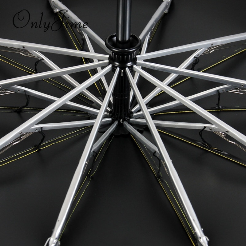 Only Jime Automatic Reverse Umbrella Windproof Umbrellas Folding Waterproof Folding Reverse Umbrella Rain Gear