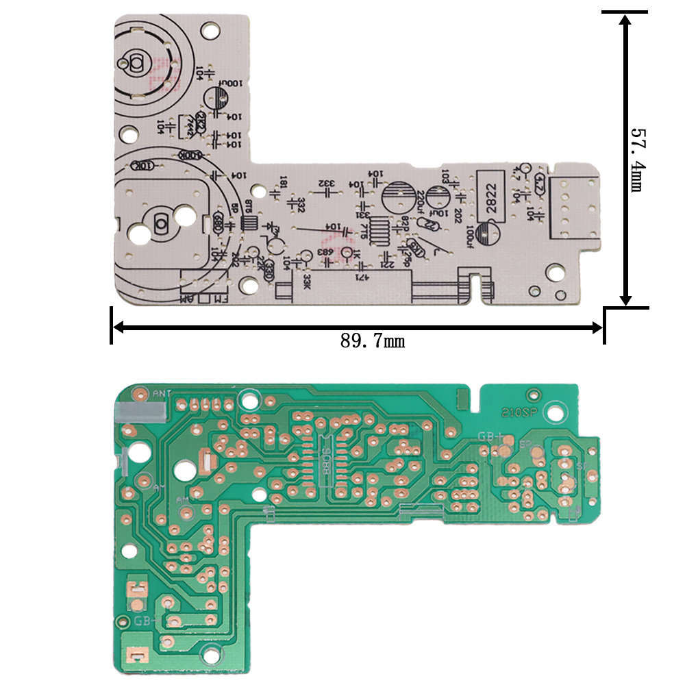 Kit de luces LED estroboscópicas NE555 + CD4017 para práctica electrónica, conjunto de aprendizaje de piezas, rojo, azul, doble Color, parpadeante, 12V