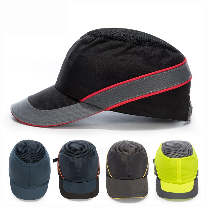 Safety Bump Cap Breathable Lightweight Head Protection Mechanic Labour Working Protective Helmet Construction Hard Hat