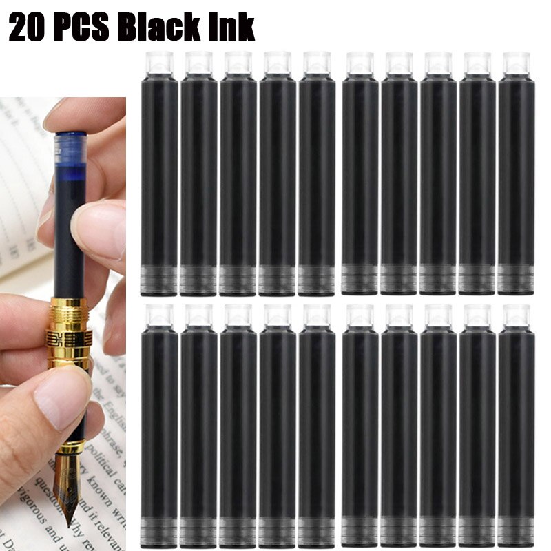 Klassieke Hero 6006 Metalen Inkt Vulpen Business Mannen Draak Kristal Diamant Schrijfpen 2 Pennen Sturen: 20 Black Ink